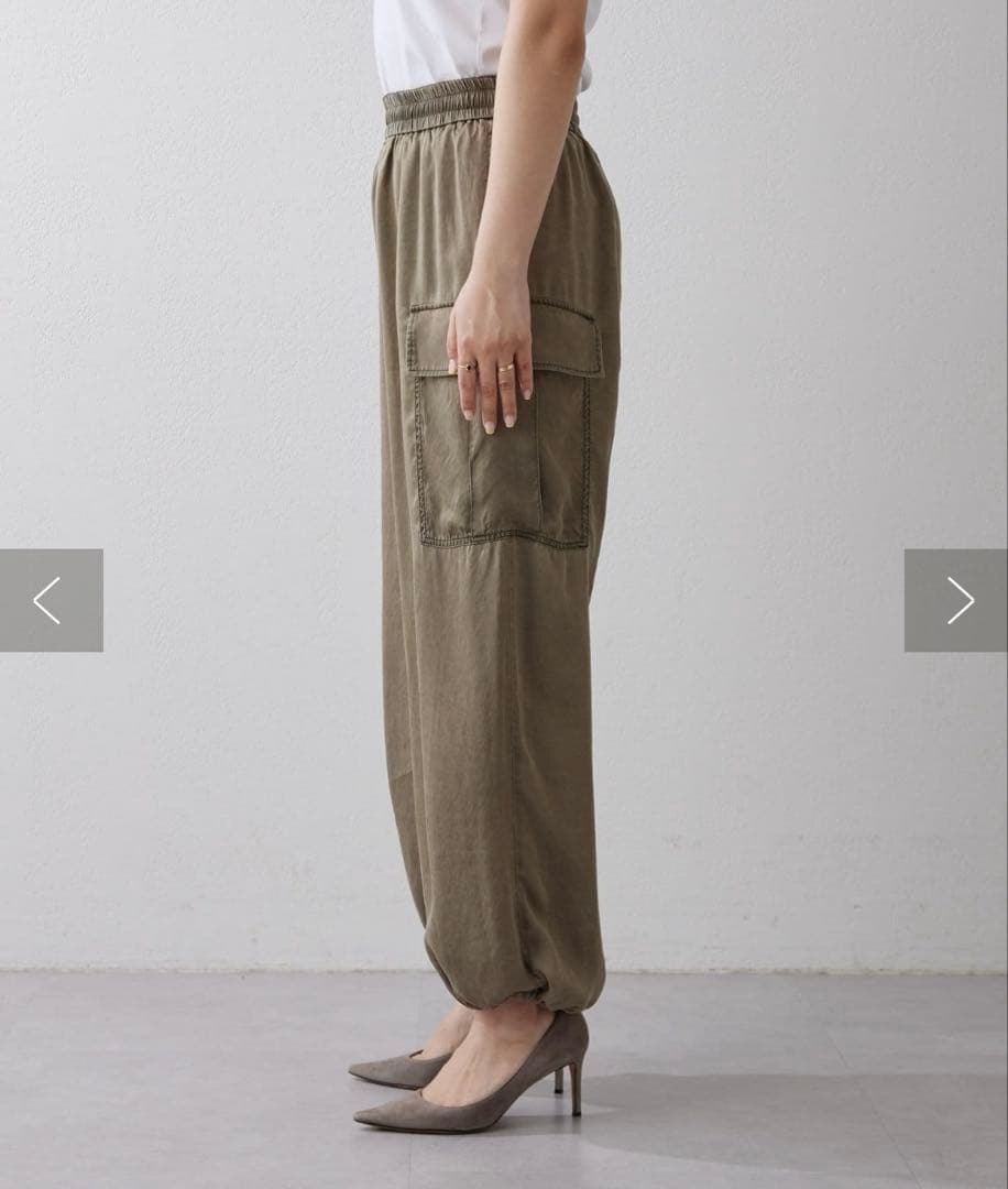 Drawing Numbers ピグメントキュプラカーゴパンツ