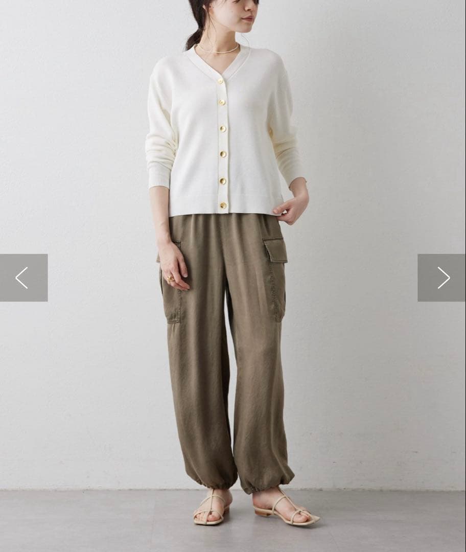 Drawing Numbers ピグメントキュプラカーゴパンツ