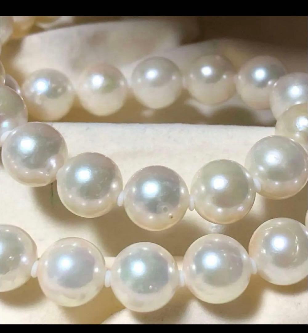 アコヤ真珠　ネックレスとイヤリングのセット