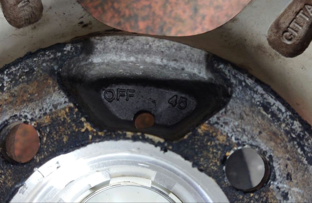 一*休様 送料込み　14インチアルミホイール4本セット