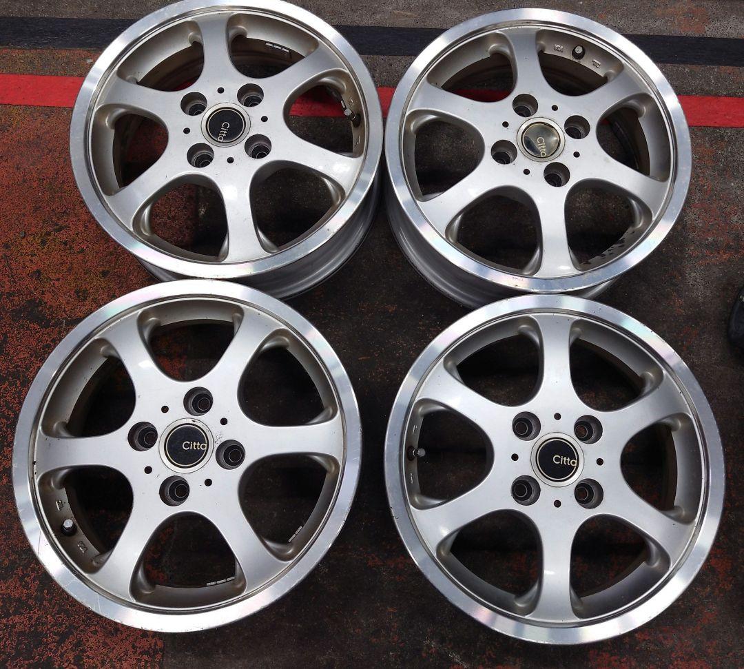 一*休様 送料込み　14インチアルミホイール4本セット