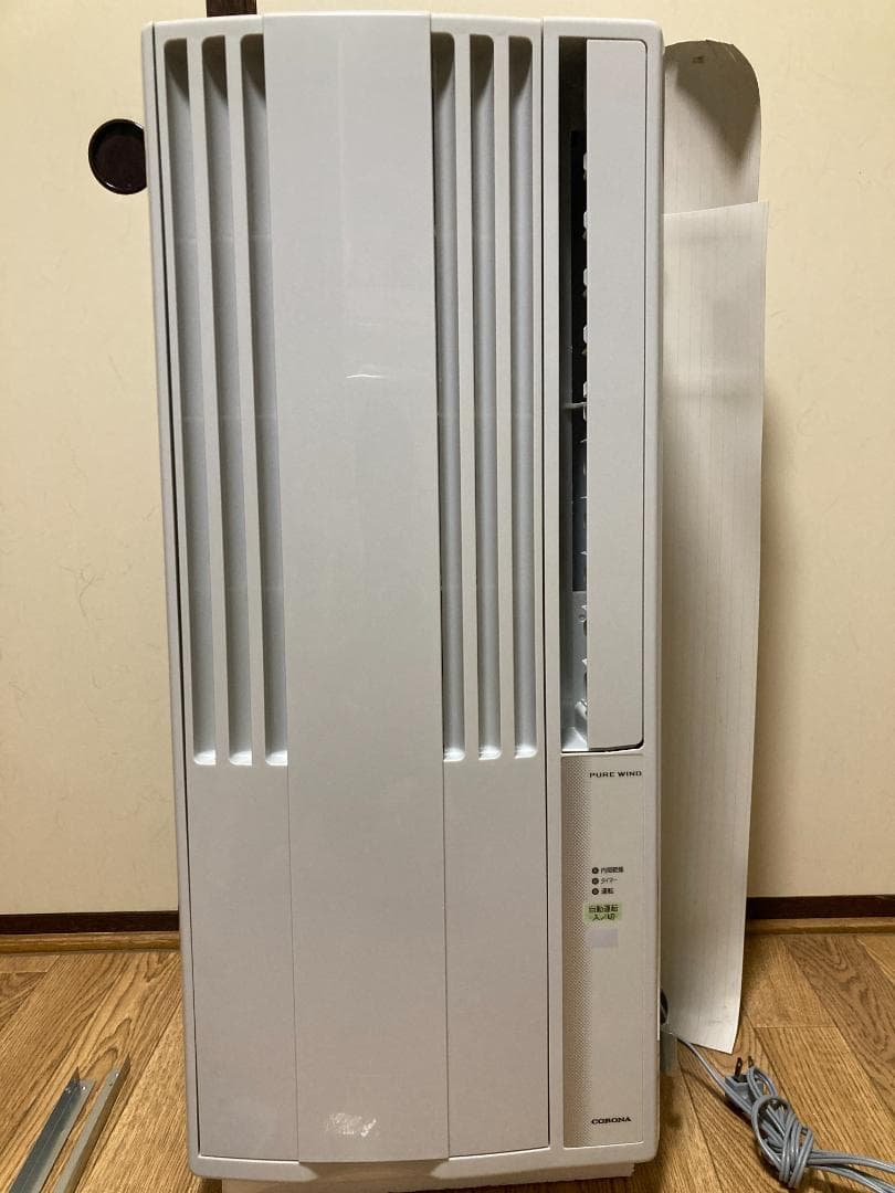 ★未使用近く2025年最新型　コロナ窓用エアコン CW-F1825R-W冷房専用