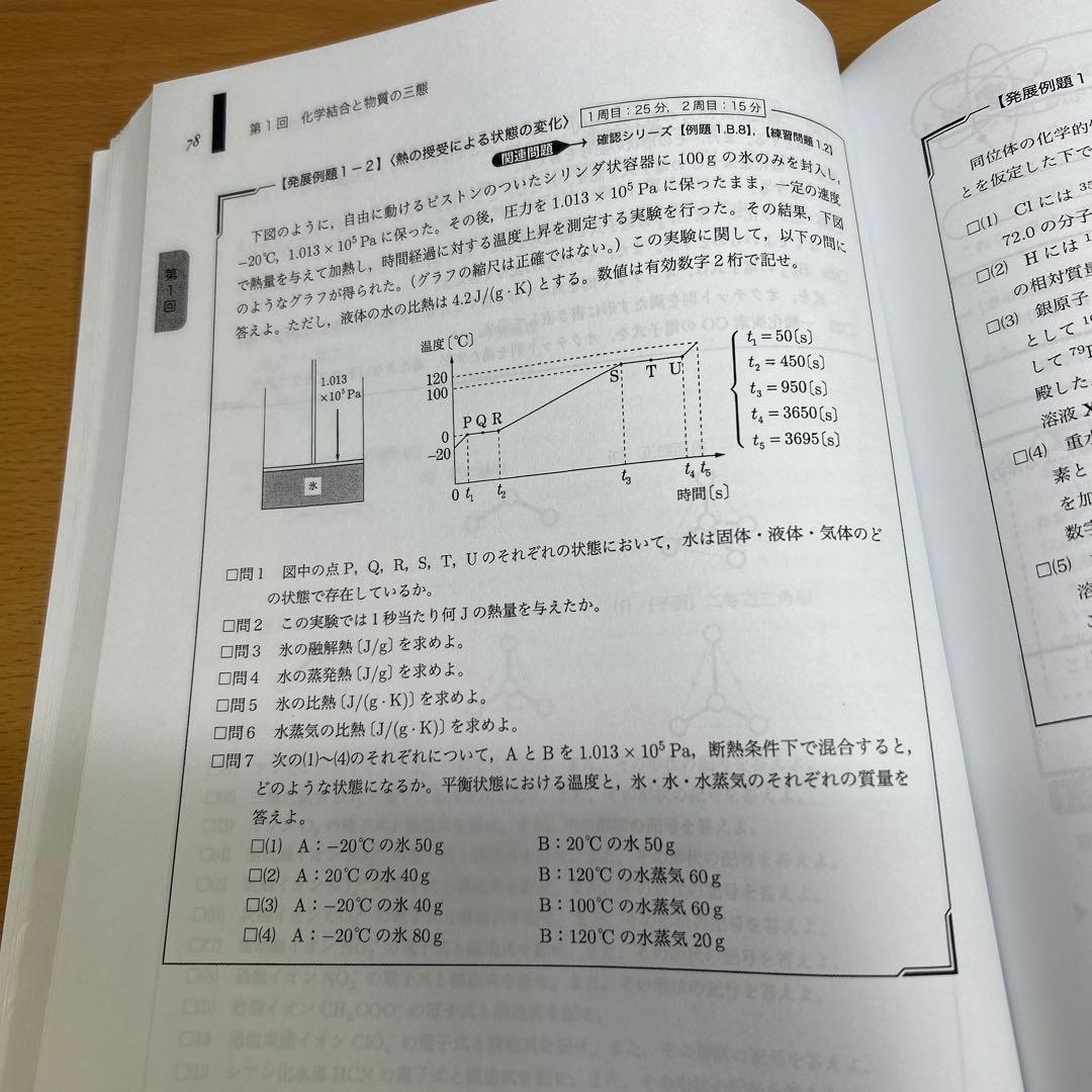 鉄緑会 高3化学発展講座 フルセット 一部書き込みあり