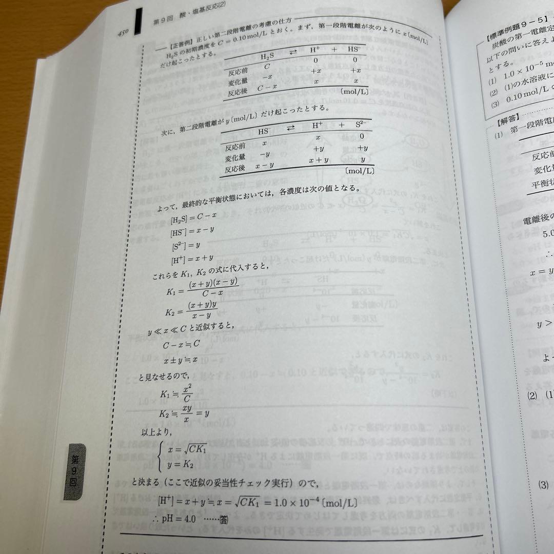 鉄緑会 高3化学発展講座 フルセット 一部書き込みあり