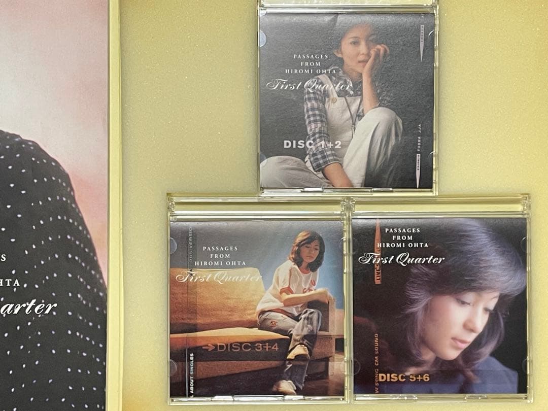 太田裕美の軌跡 First Quarter 6枚組CD 解説書 Ａ全特大ポスター