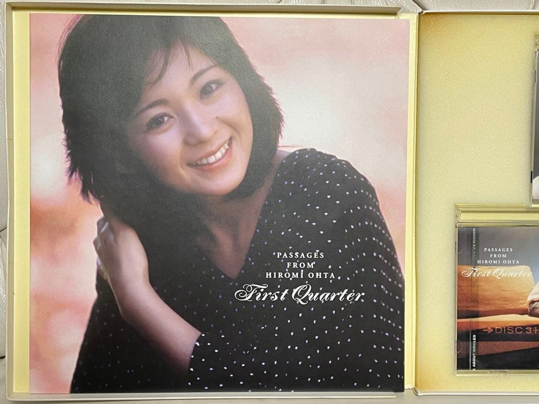 太田裕美の軌跡 First Quarter 6枚組CD 解説書 Ａ全特大ポスター