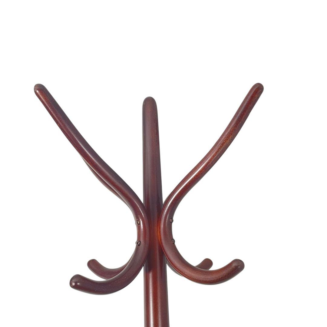 HR497 秋田木工 コートスタンドNo.47 ブナ材 コートハンガー 曲げ木