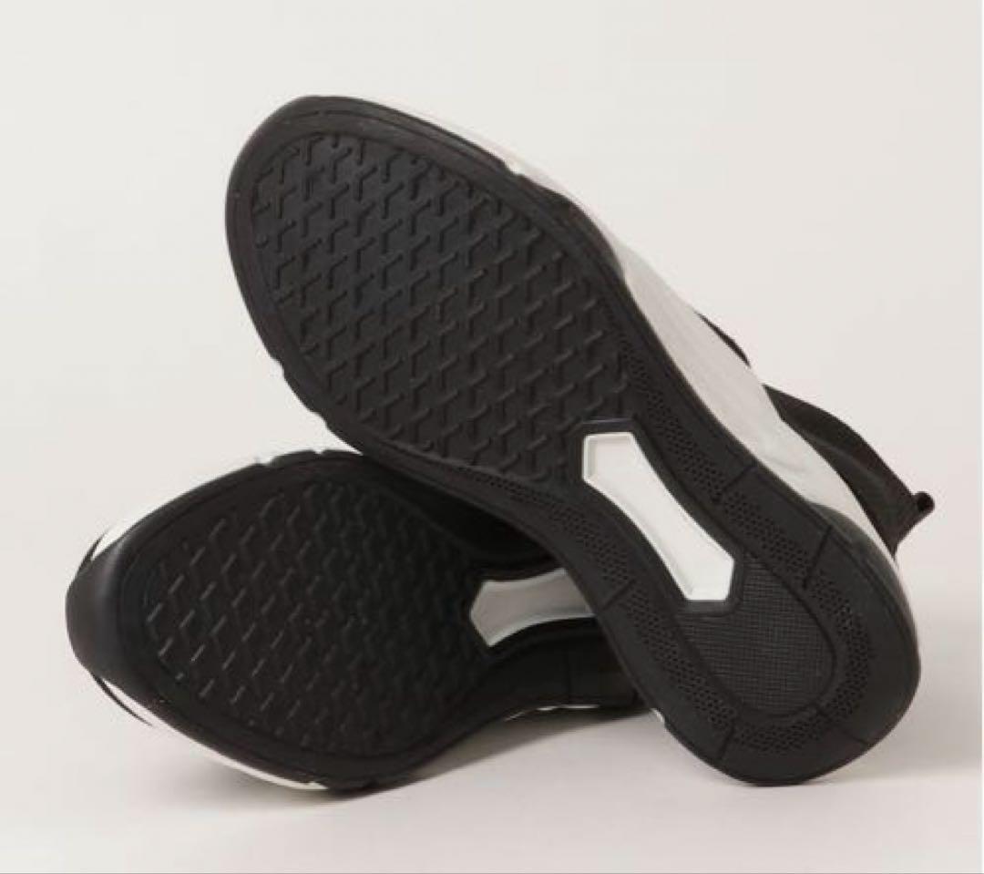 最終　新品　+diana クリスタルバックル　ハイカットソックスブーツ　23