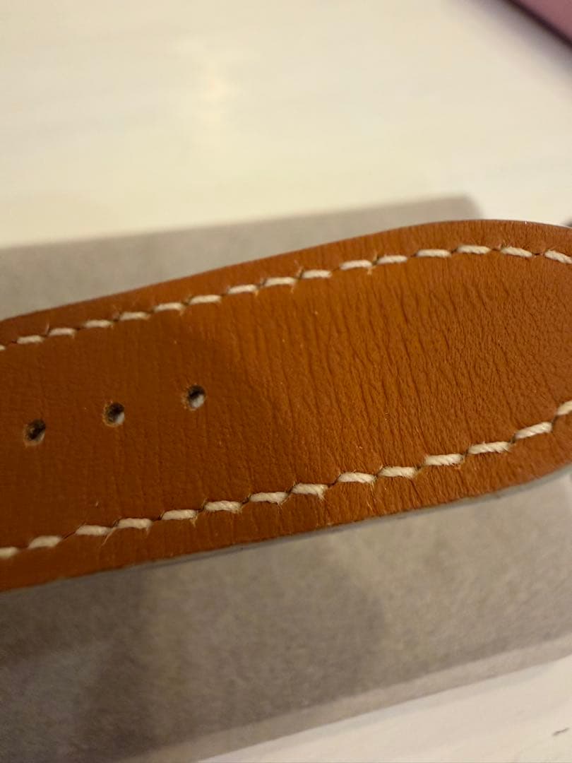 Apple Watch エルメス　ホワイト　レザー　バンド