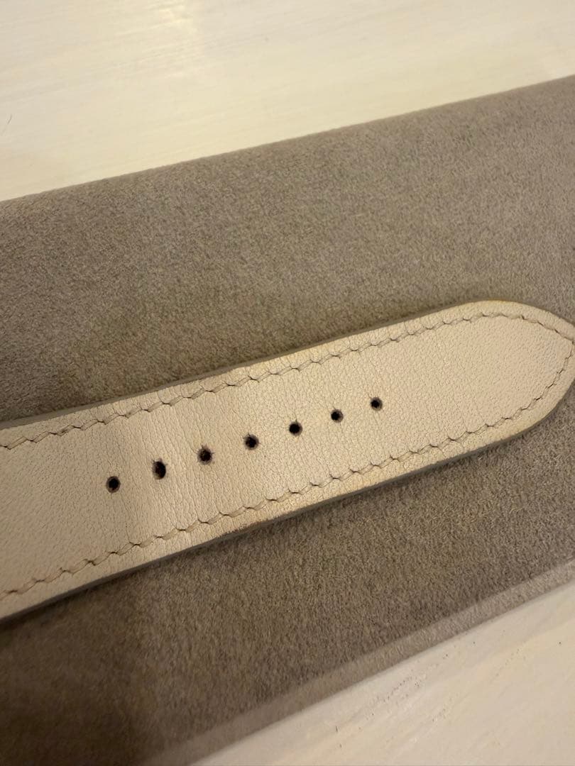 Apple Watch エルメス　ホワイト　レザー　バンド