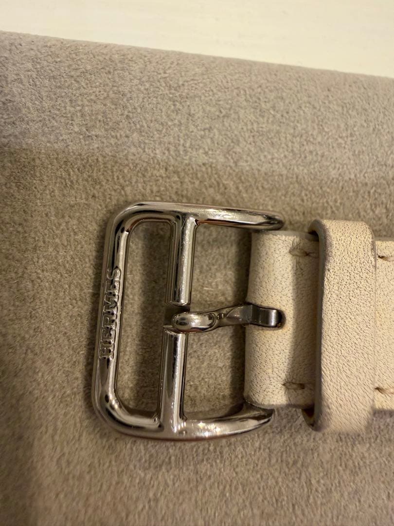 Apple Watch エルメス　ホワイト　レザー　バンド