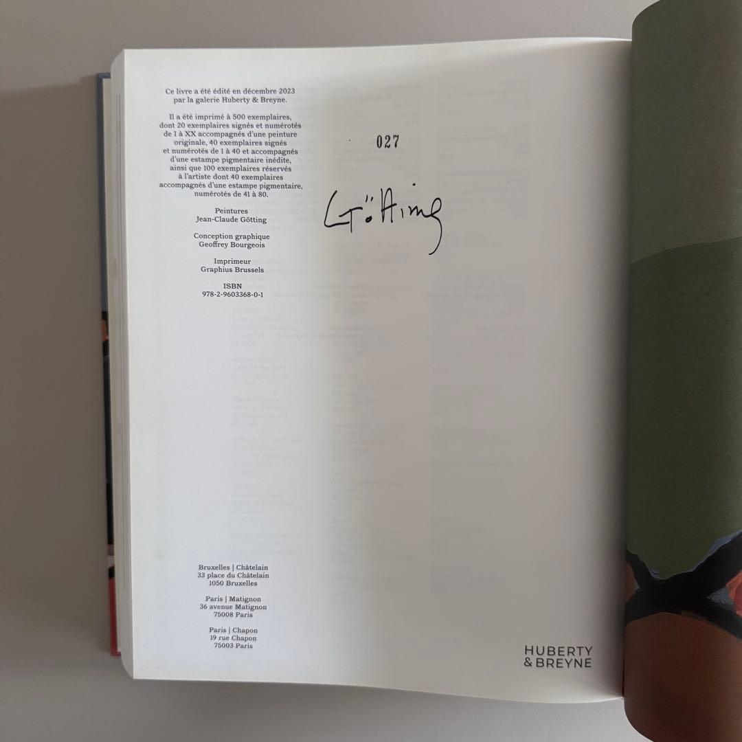 GÖTTING LA COULEUR ET LE TRAIT