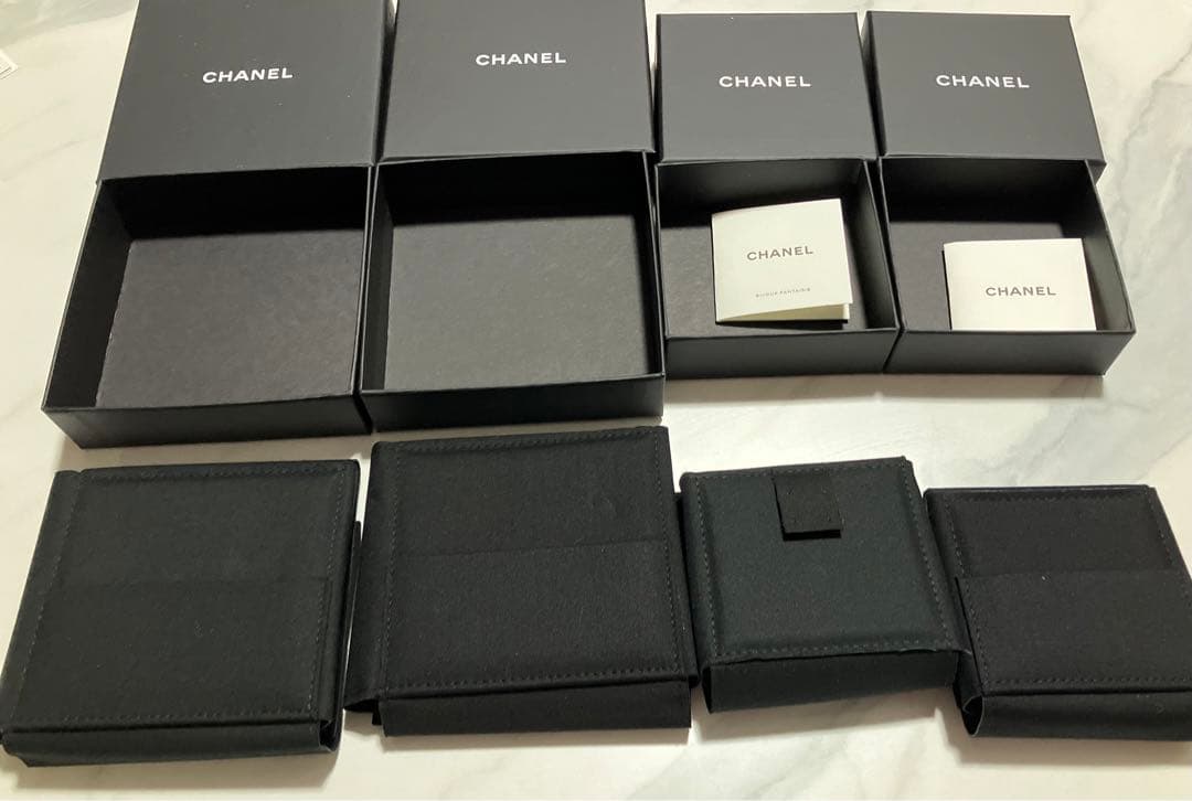 CHANEL ブローチ　フープピアス　ヘアピン空箱