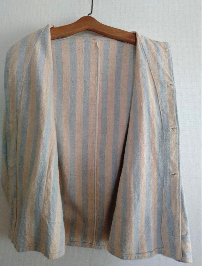 30年代 フレンチ スリーピングジャケット ヴィンテージ ユーロワーク