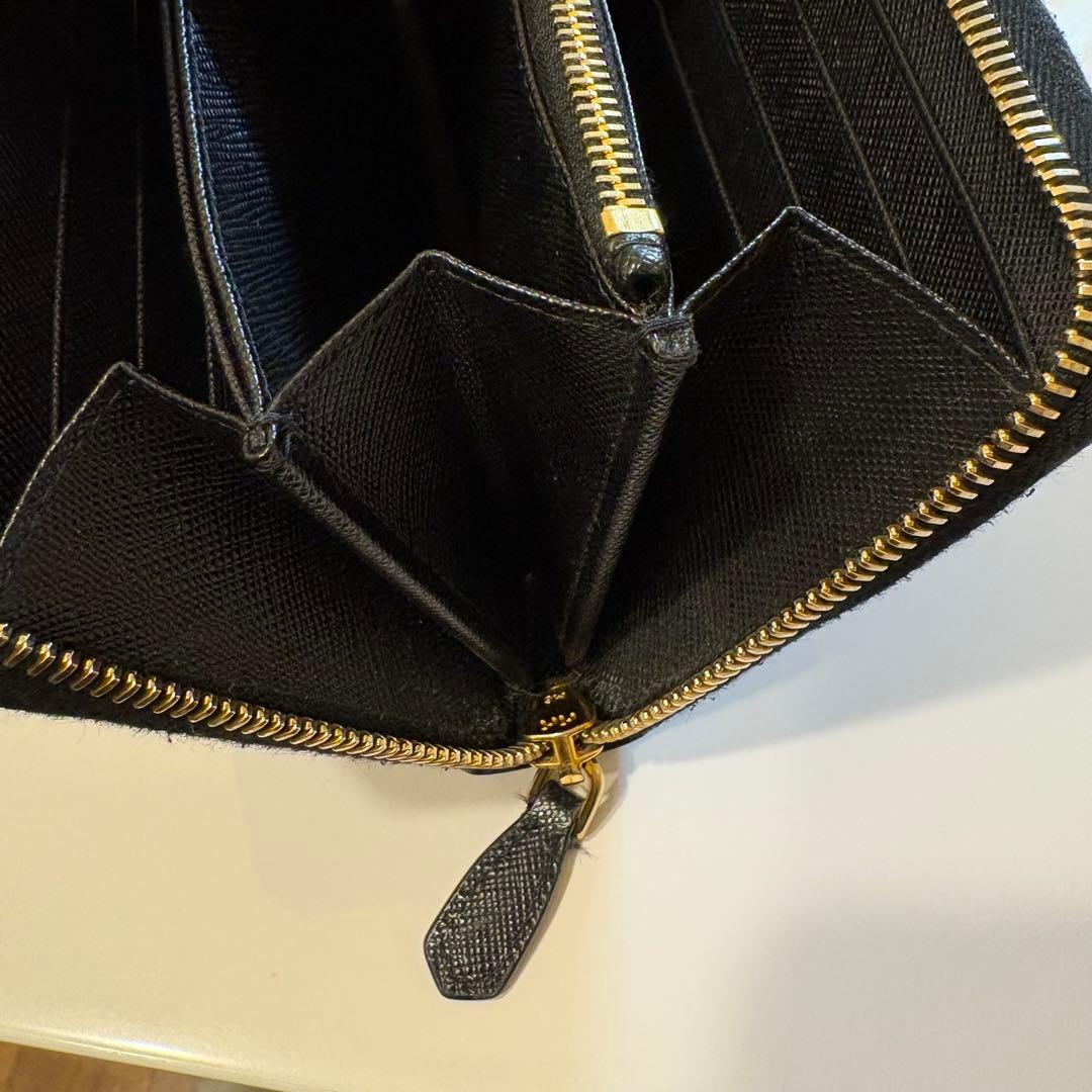 PRADA プラダ サフィアーノ 長財布 ブラック