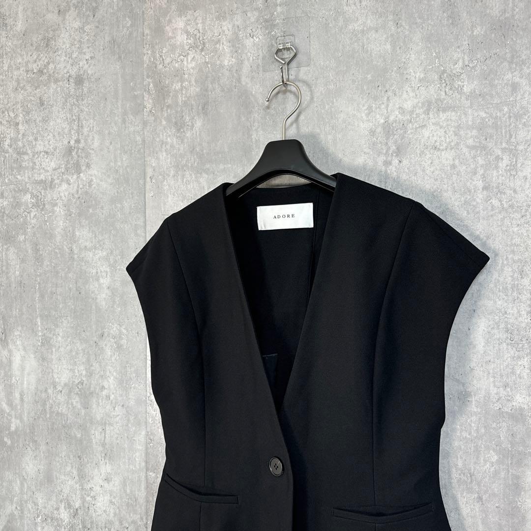 ADORE ダブルジョーゼットジャケット 38