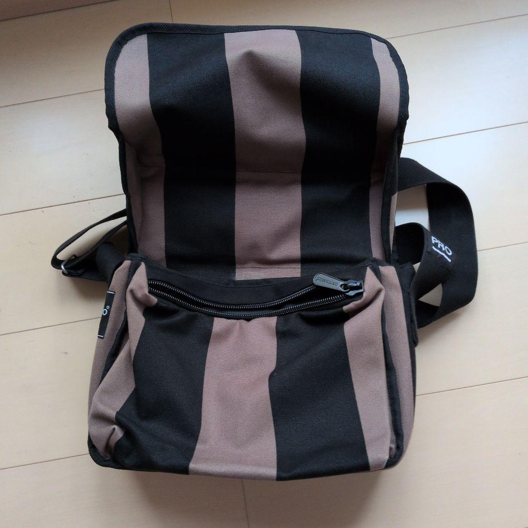 marimekko ショルダー　バッグ ストライプ　マリメッコ　メッセンジャー