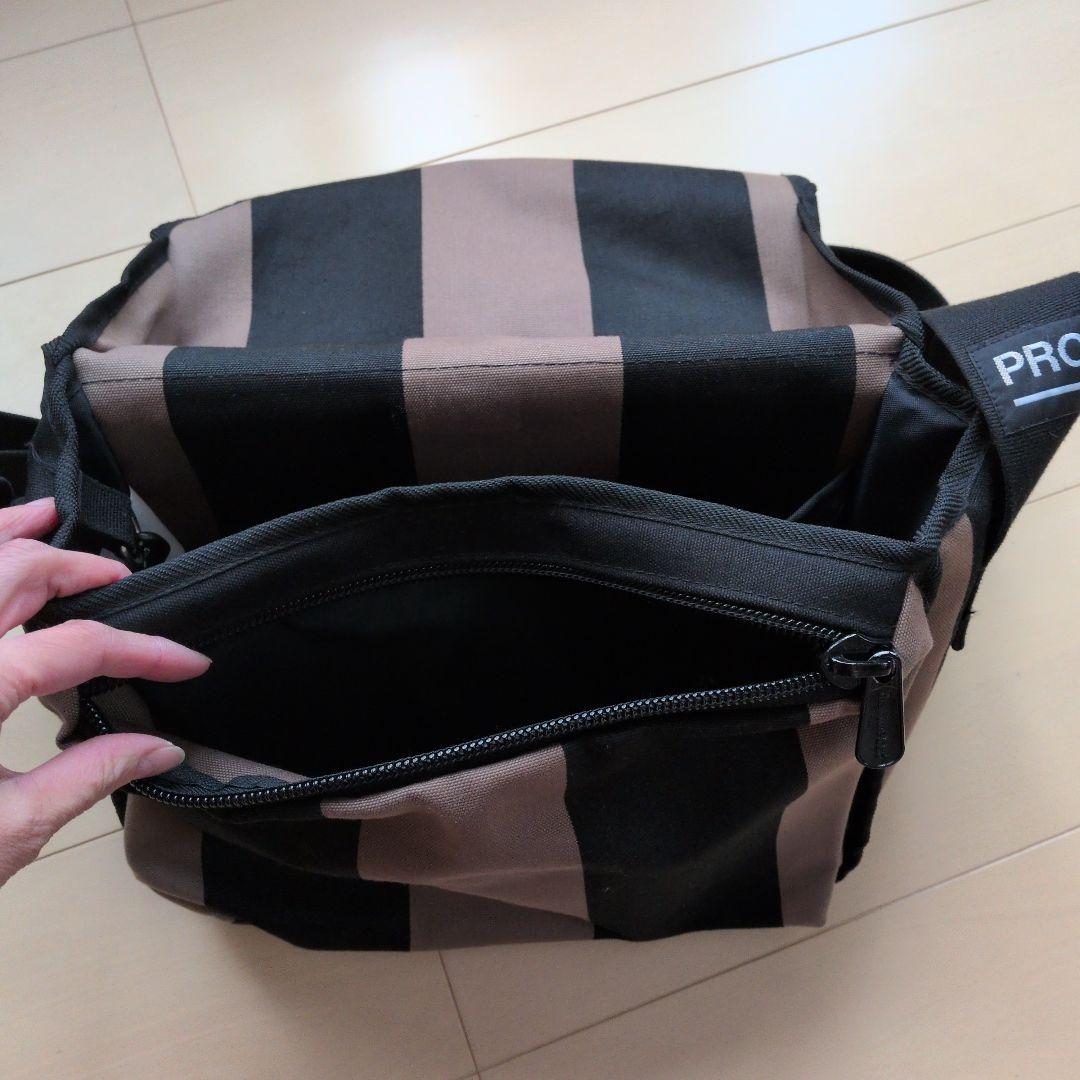 marimekko ショルダー　バッグ ストライプ　マリメッコ　メッセンジャー