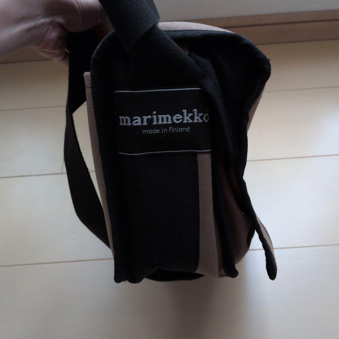 marimekko ショルダー　バッグ ストライプ　マリメッコ　メッセンジャー