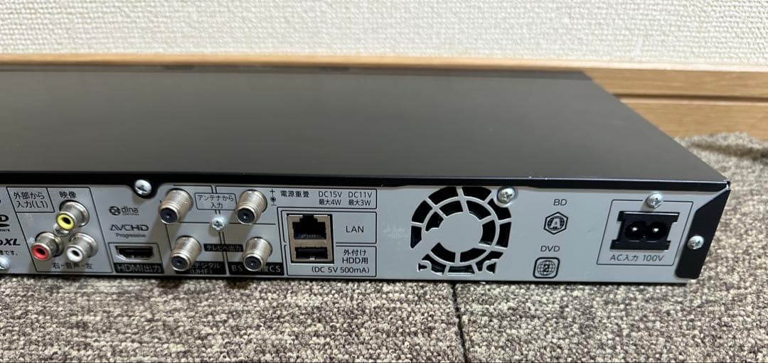 動作確認済み SHARP ブルーレイレコーダー BD-NW510