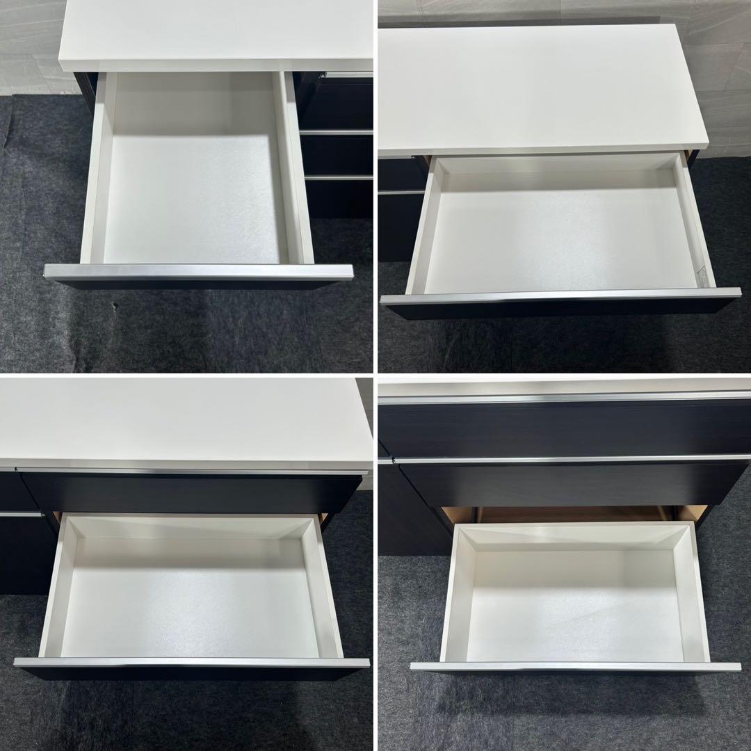 NITORI キッチンカウンター シンプル キュリー2 幅120cm d4403