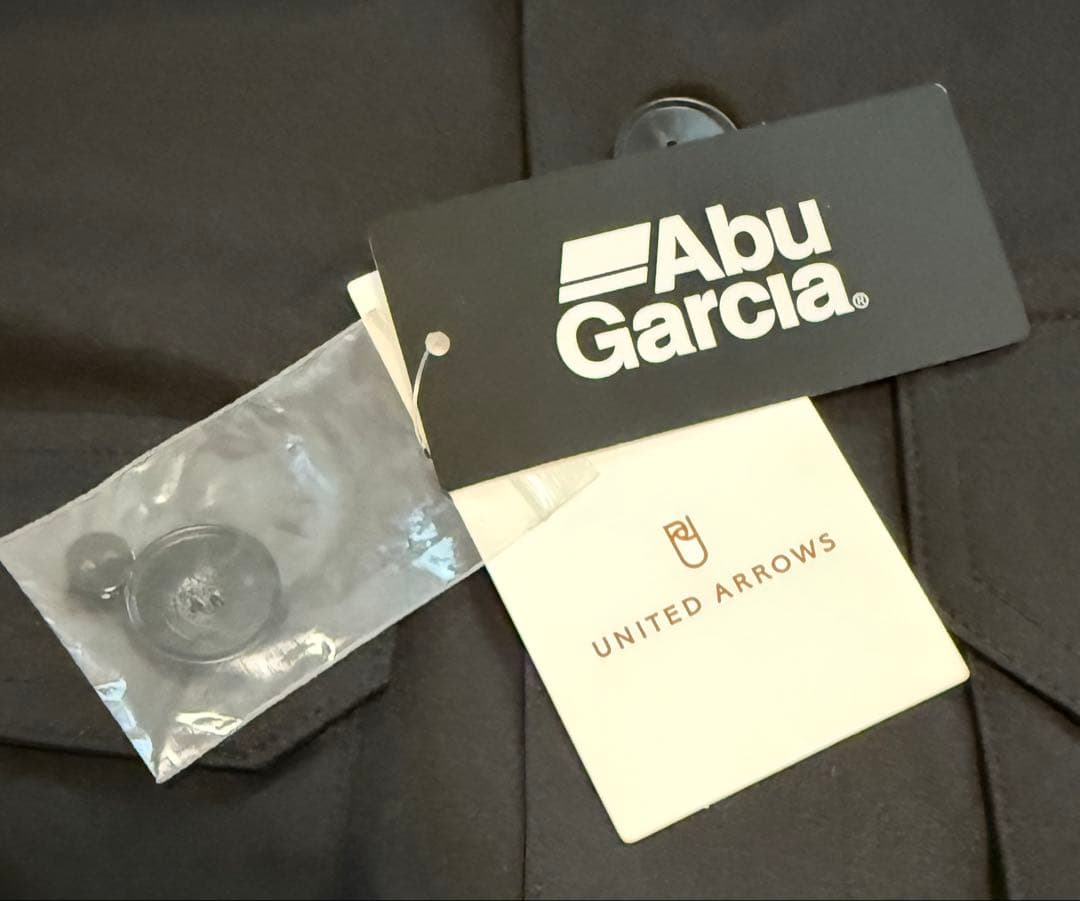 新品！アブガルシア ミリタリージャケット フィッシングジャケット L 黒