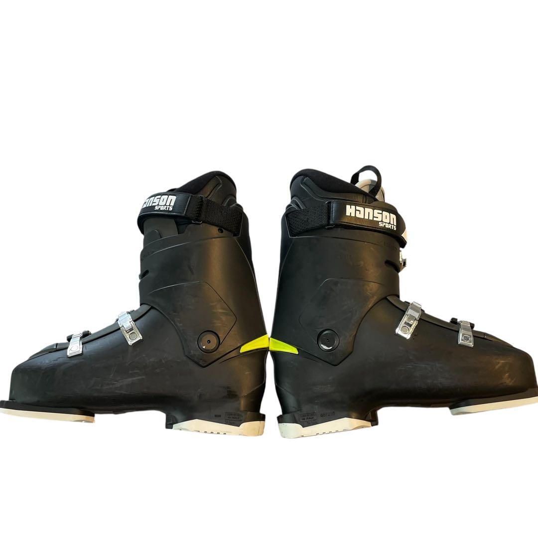 メンズスキーブーツ　ブラック　HANSON 29-29.5cm