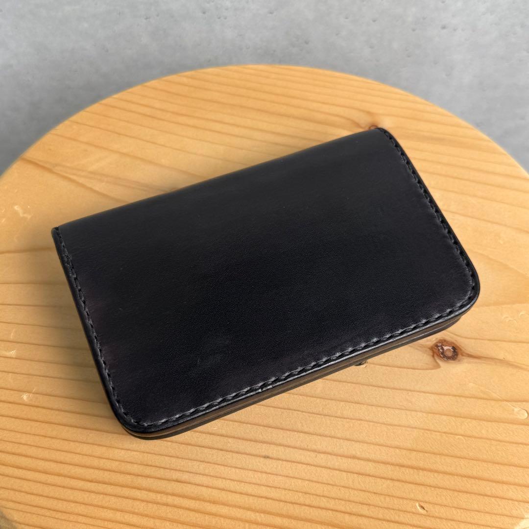 Gold Kid ゴールドキッド レザー 牛革 財布 黒 新品 未使用