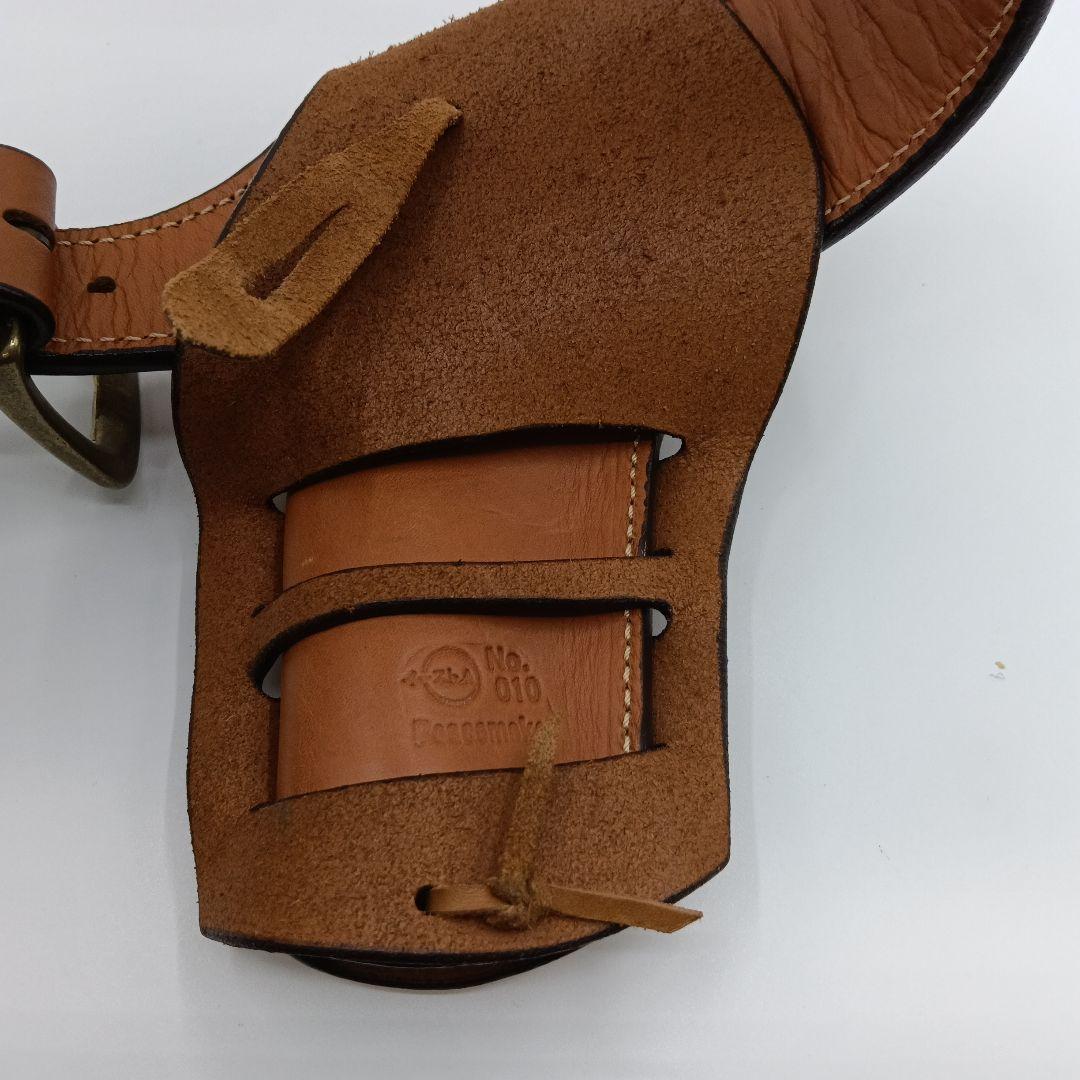 レザー　ブラウン　ホルスター　ウエスタンガン　上184