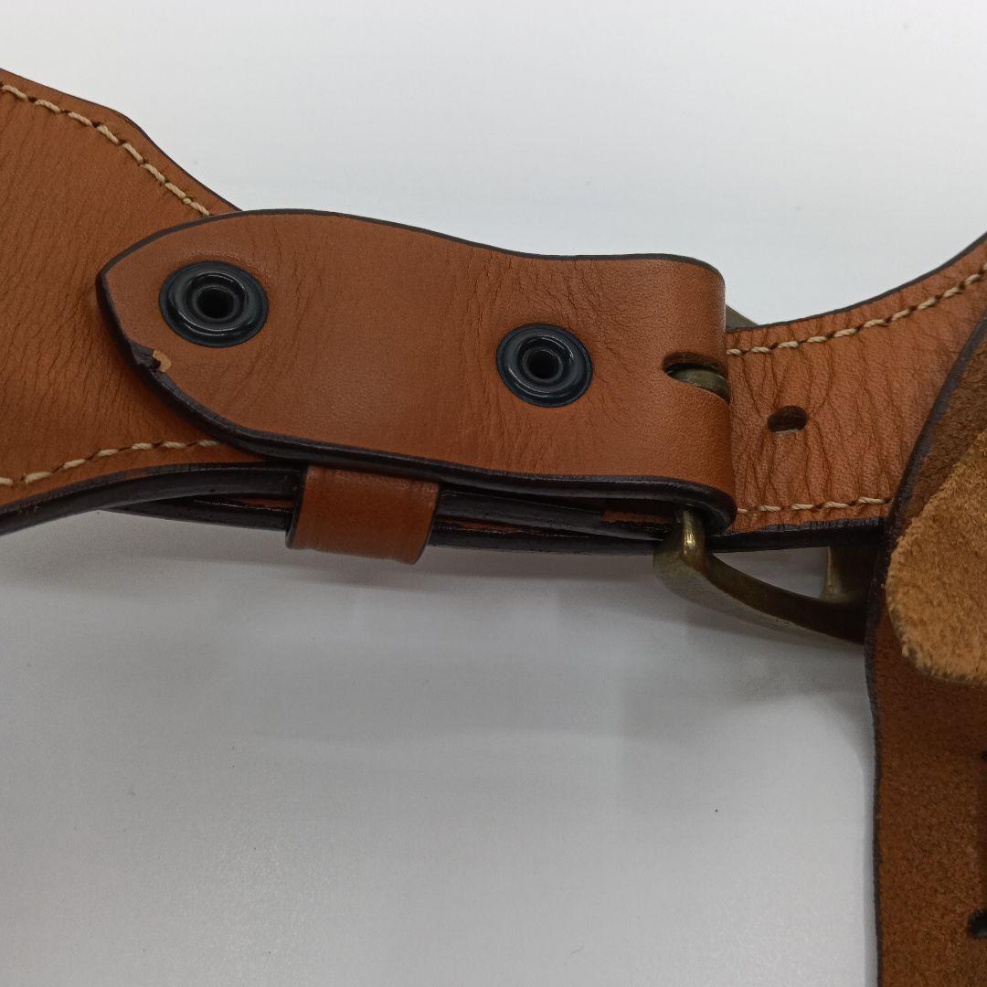 レザー　ブラウン　ホルスター　ウエスタンガン　上184