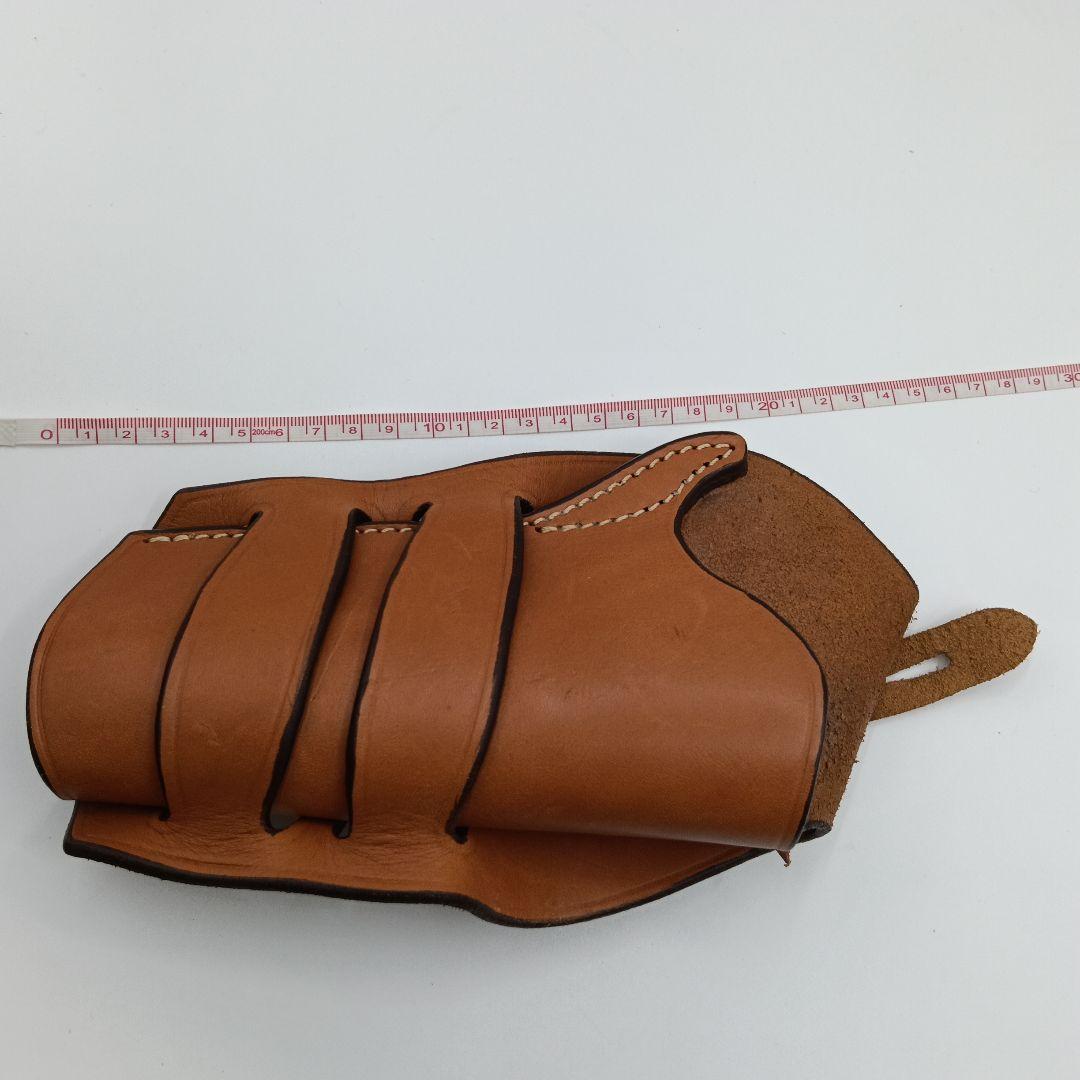 レザー　ブラウン　ホルスター　ウエスタンガン　上184