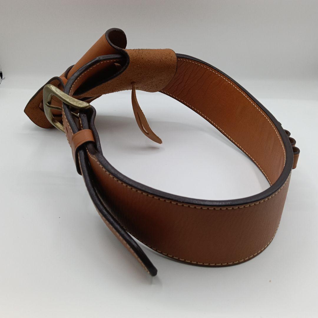 レザー　ブラウン　ホルスター　ウエスタンガン　上184