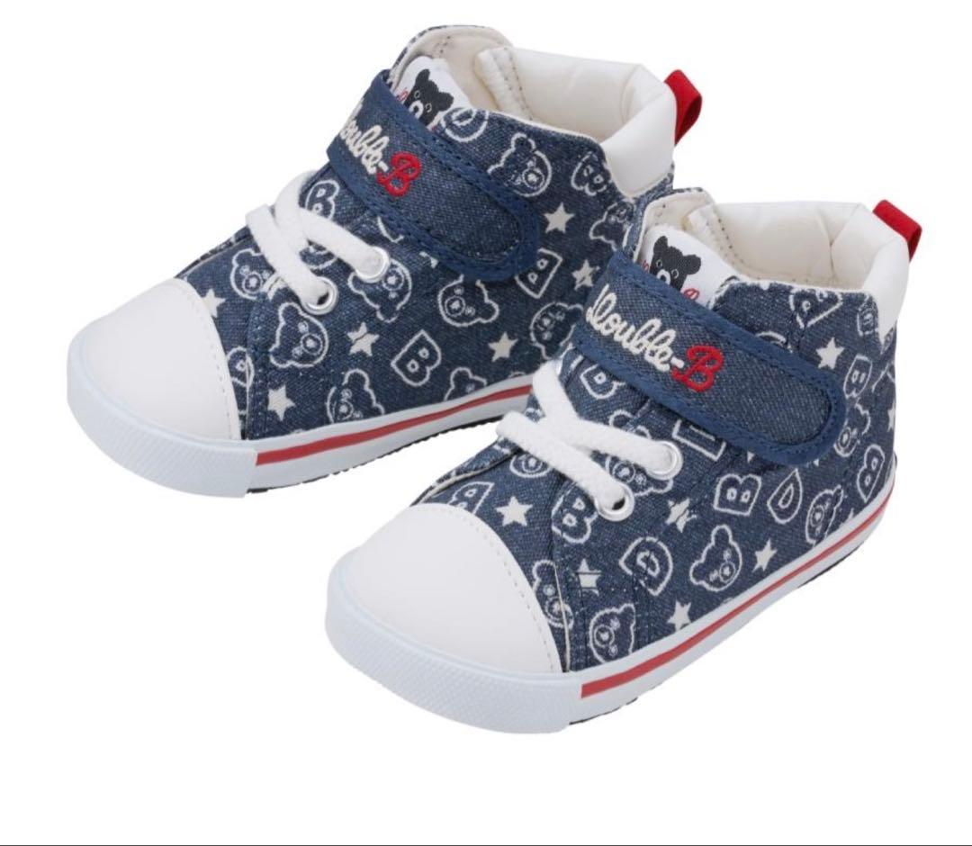 新品　日本製　ミキハウス　スニーカー　15