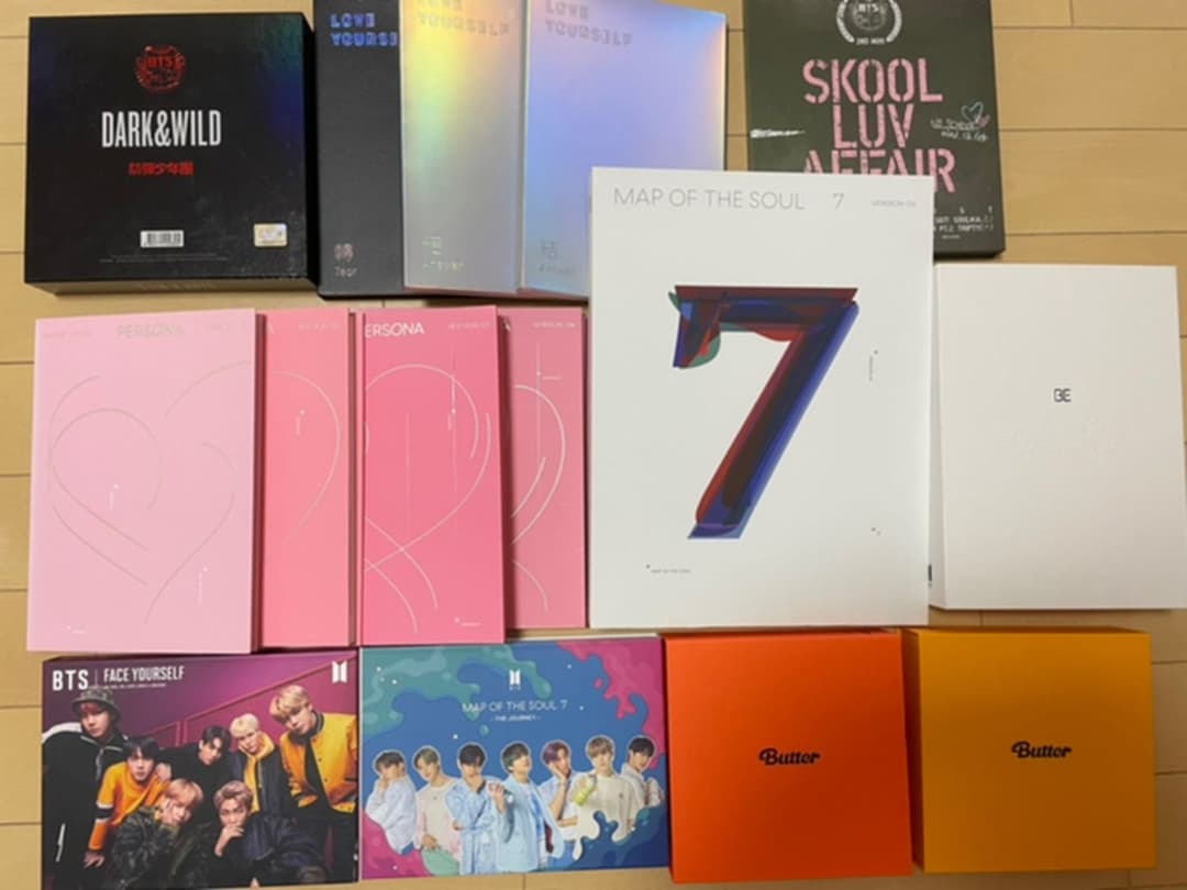 BTS 防弾少年団 アルバムまとめ売り