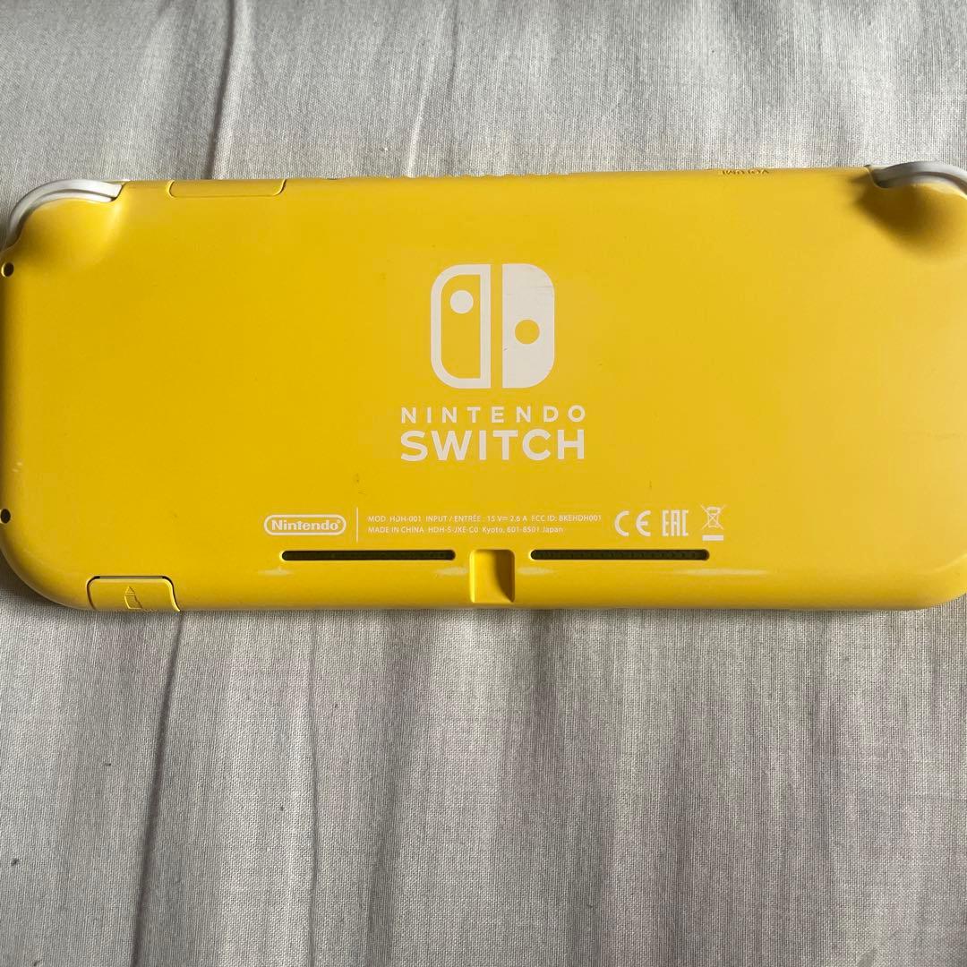 ニンテンドースイッチライトジャンク品です。