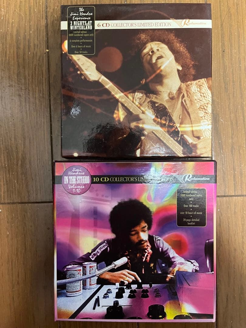 jimi hendrix cd box 2枚　セット　鬼レア　美品
