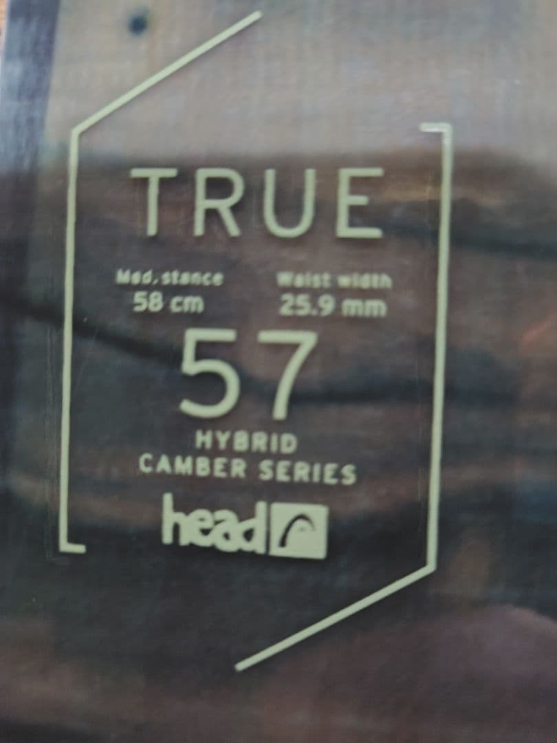 スノーボード head true 157