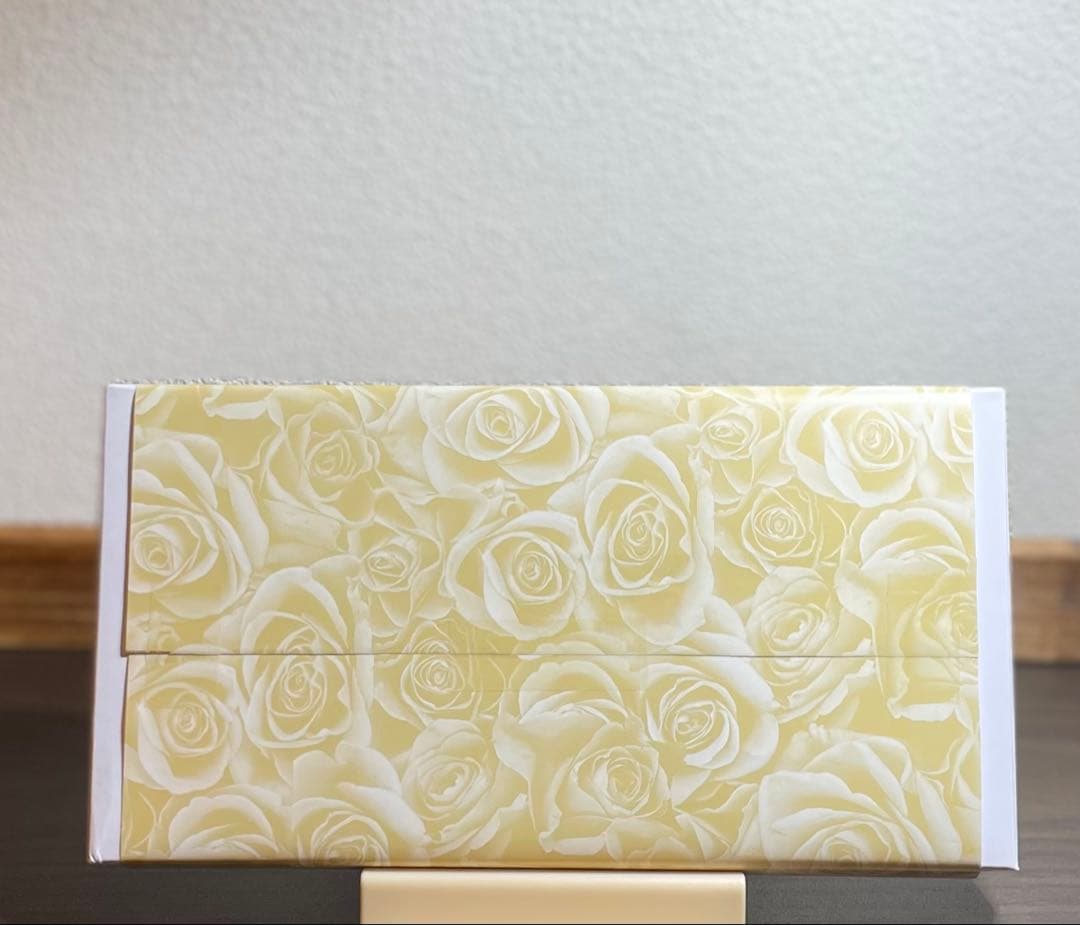 【皇居限定品】菊の御紋入り 長財布 ゴールドと純金箔入り あぶらとり紙付き 牛革