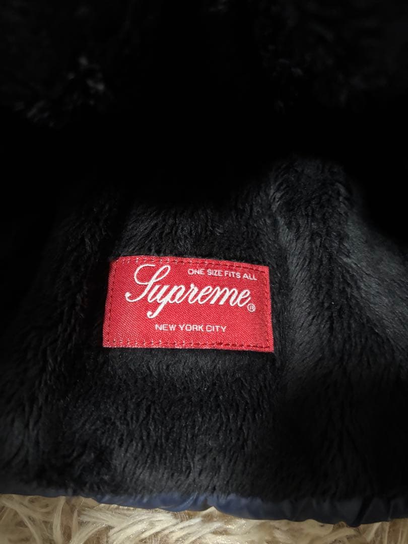 Supreme Cordura Puffer Balaclava ネイビー