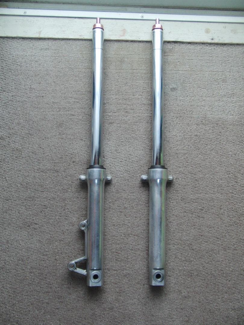 ★NSR50/80 後期フロントフォーク ＋ イニシャルアジャスター 稼働品！