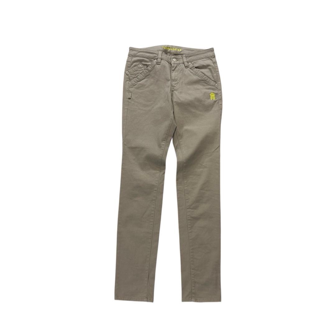 パーリーゲイツ　0/S ロングパンツ　グレージュ系　オールシーズン　レディース