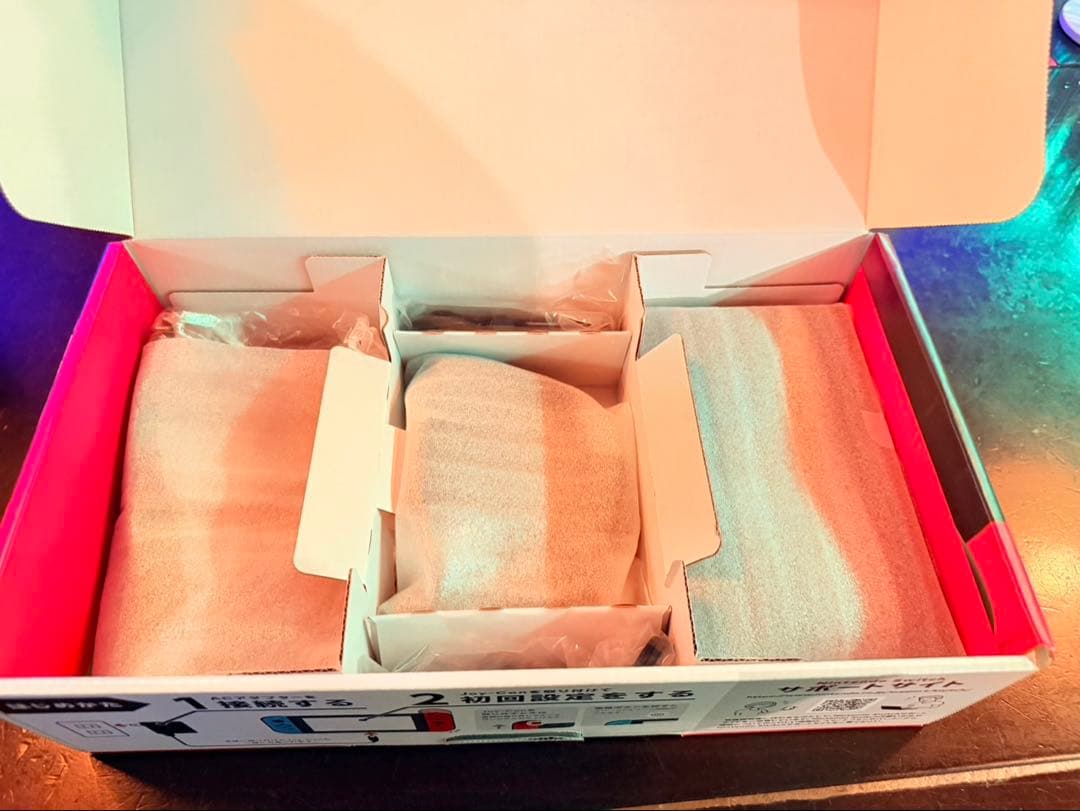 Nintendo Switch ネオンレッド/ネオンブルー【本体付属品極美品】