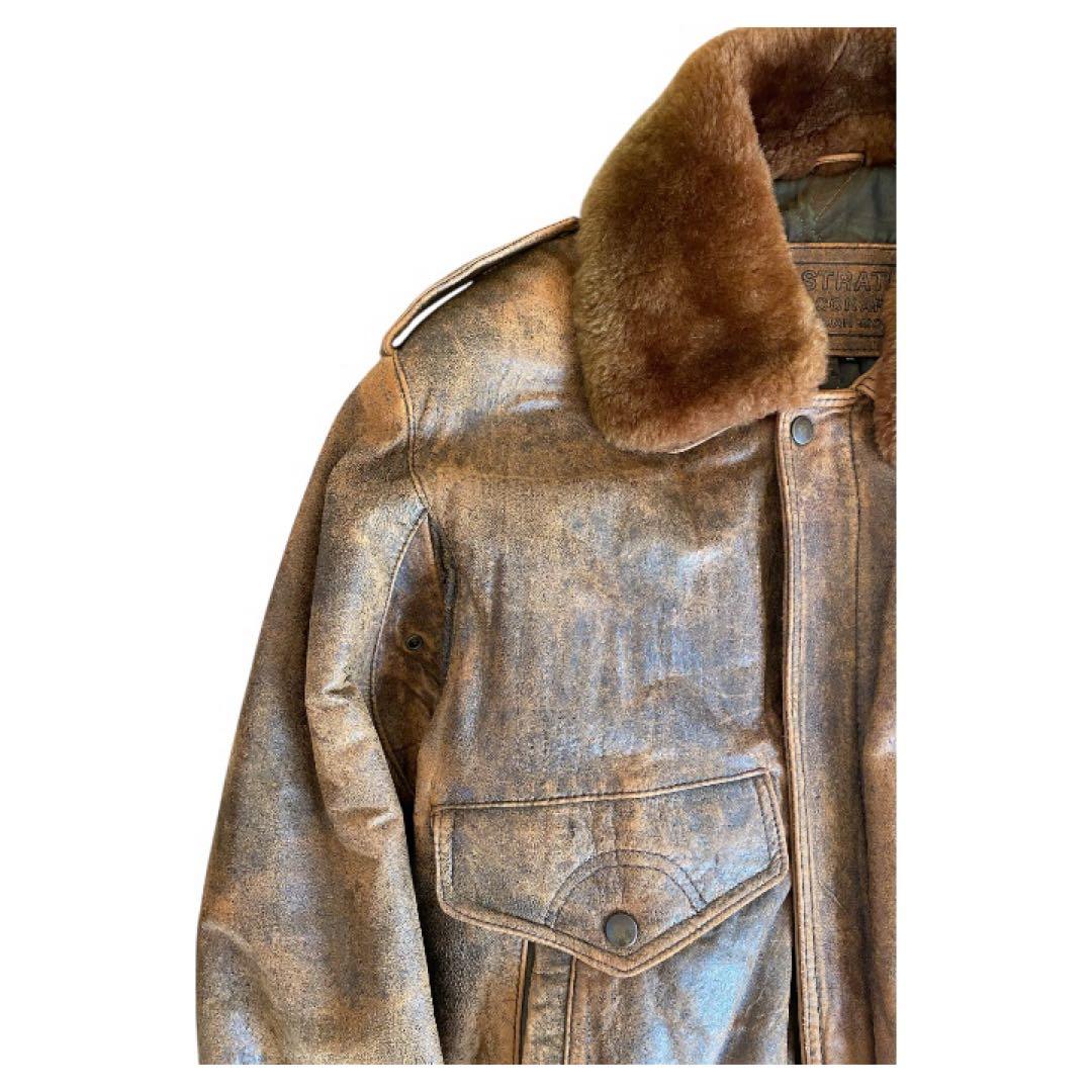 90s STRATH CONAR G-1 ムートンフライトジャケット