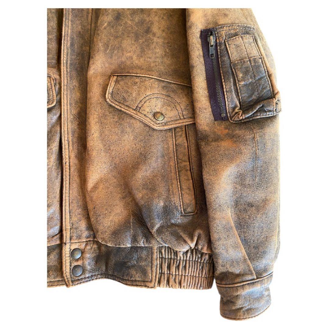 90s STRATH CONAR G-1 ムートンフライトジャケット