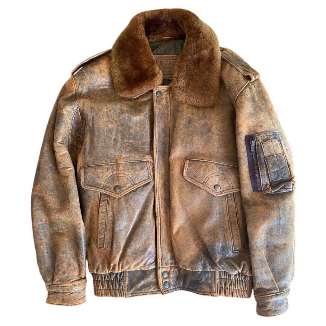 90s STRATH CONAR G-1 ムートンフライトジャケット