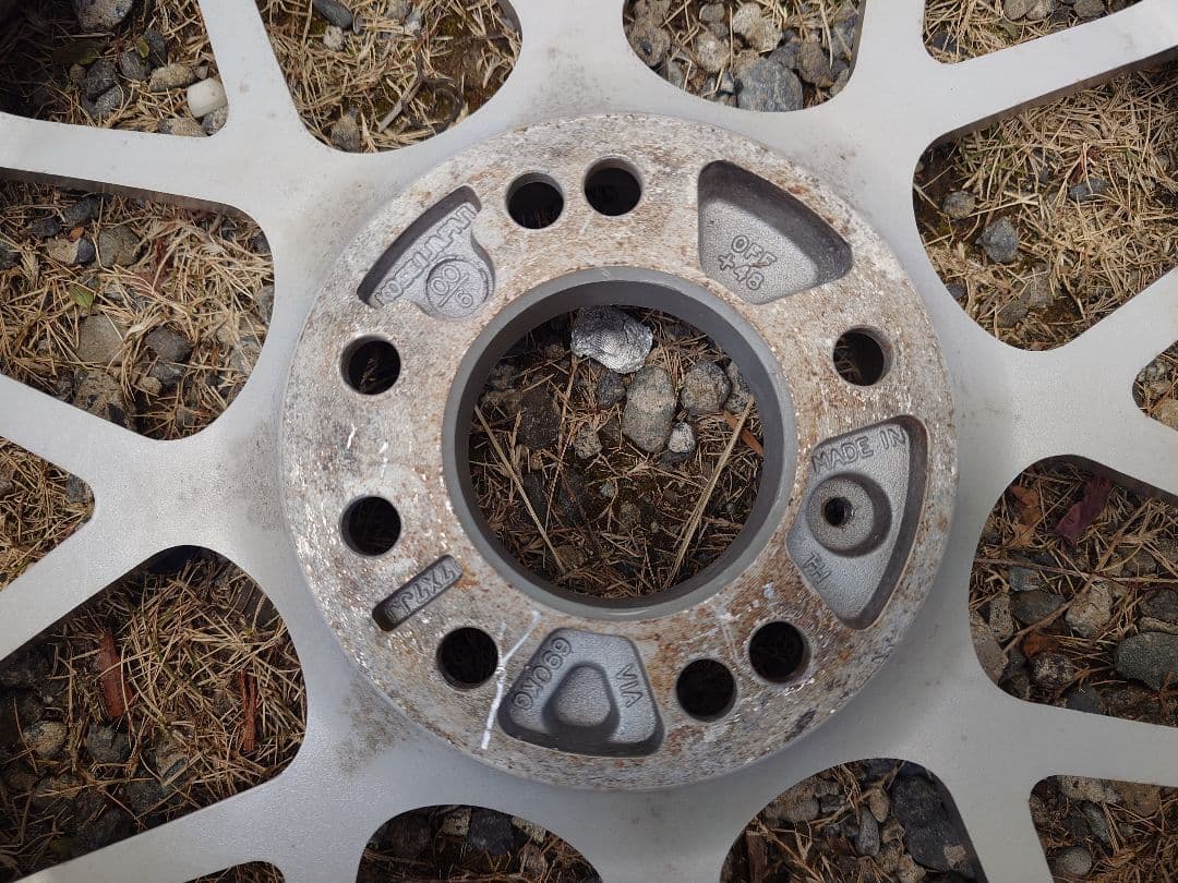 17インチ koseiホイール 4本 pcd114.3mm