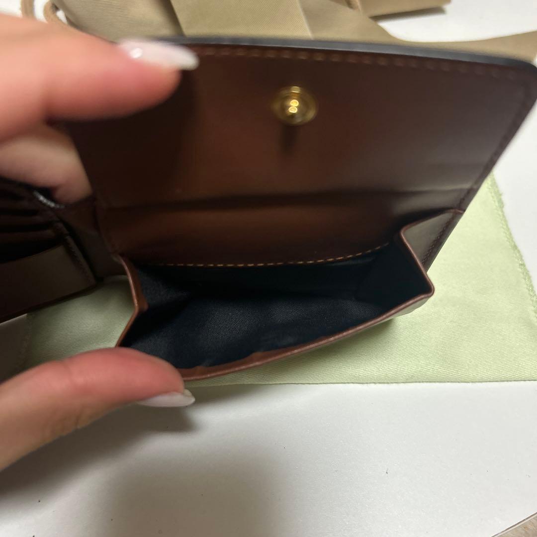 「バロン」BURBERRY 二つ折り財布 モノグラム