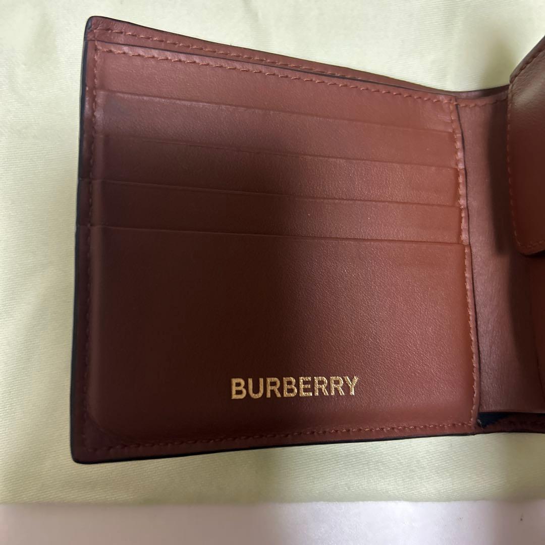 「バロン」BURBERRY 二つ折り財布 モノグラム