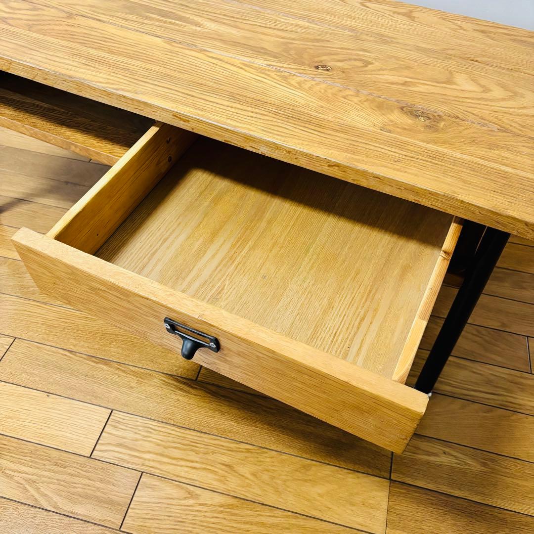 【希少品】関家具 CRASH GATE ノットアンティーク引き出し付　送料込み