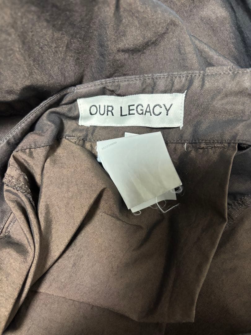 OUR LEGACY Peak トラウザーズ パンツ 48